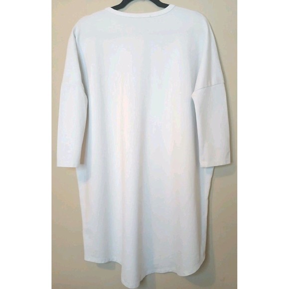Tuckernuck Dress Sz M/L Pomander Place White Sue Sweatshirt Relaxed Casual Beach - Picture 5 of 13